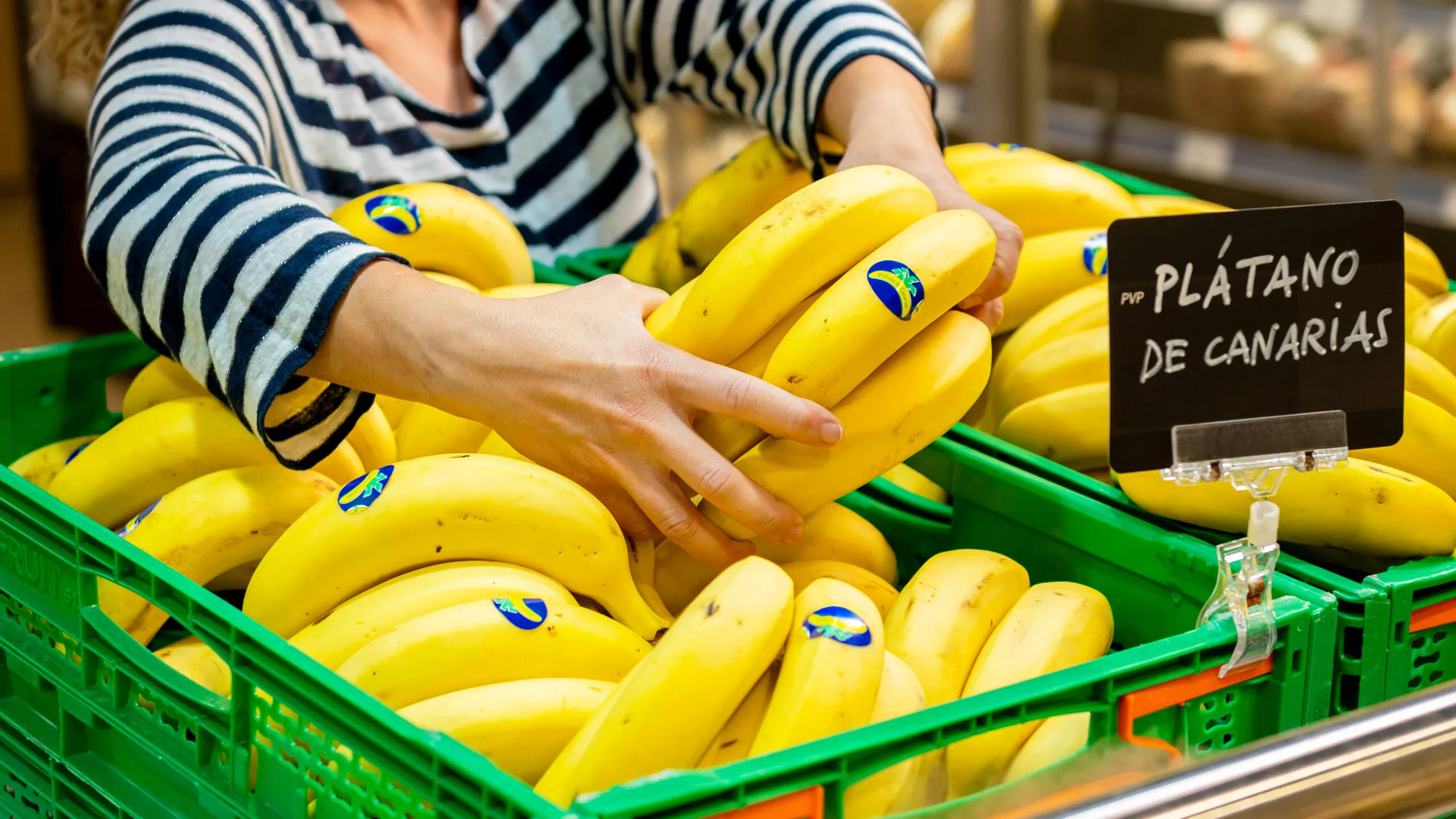Plátano de Canarias, marca líder en frutas y verduras según el Brand Footprint 2026