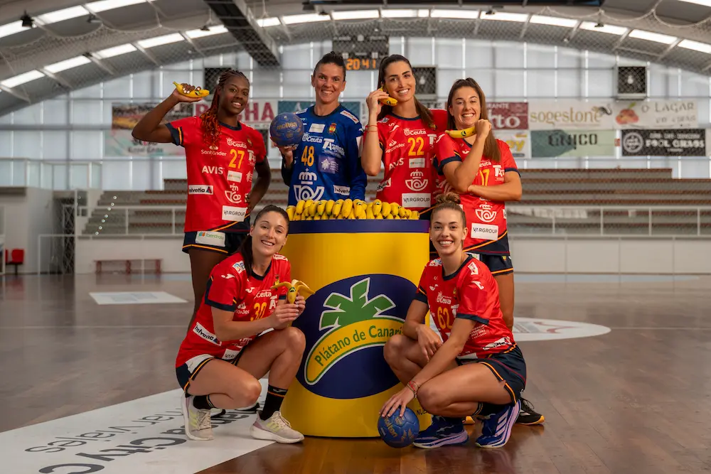 Selección Española de Baloncesto y Plátano de Canarias